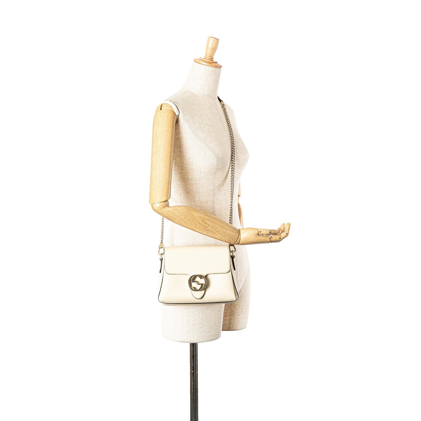 Gucci Small Dollar Calfskin Interlocking G Crossbody