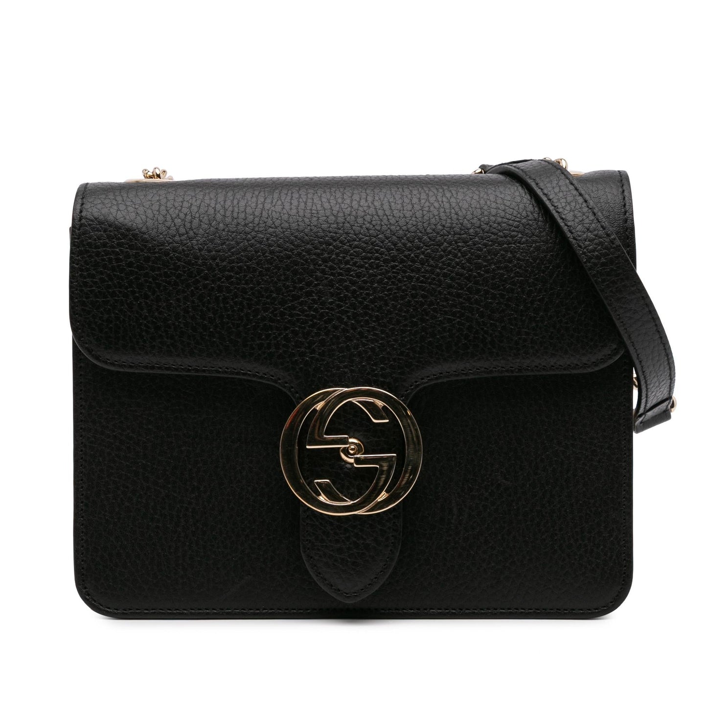 Gucci Small Dollar Calfskin Interlocking G Crossbody
