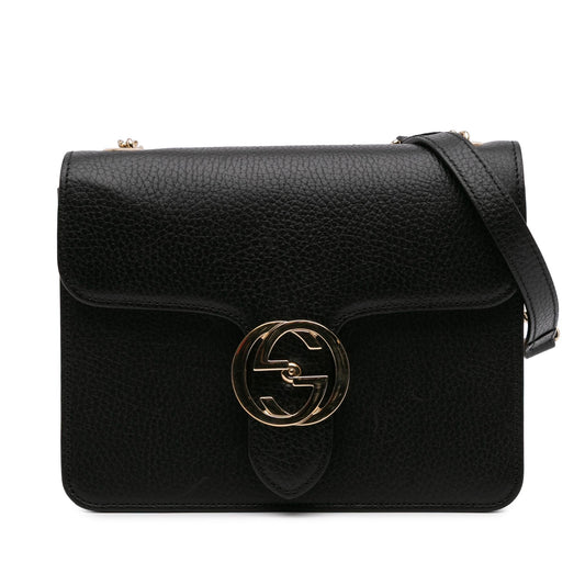 Gucci Small Dollar Calfskin Interlocking G Crossbody