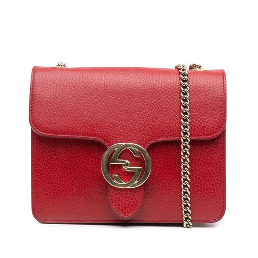 Gucci Small Dollar Calfskin Interlocking G Crossbody