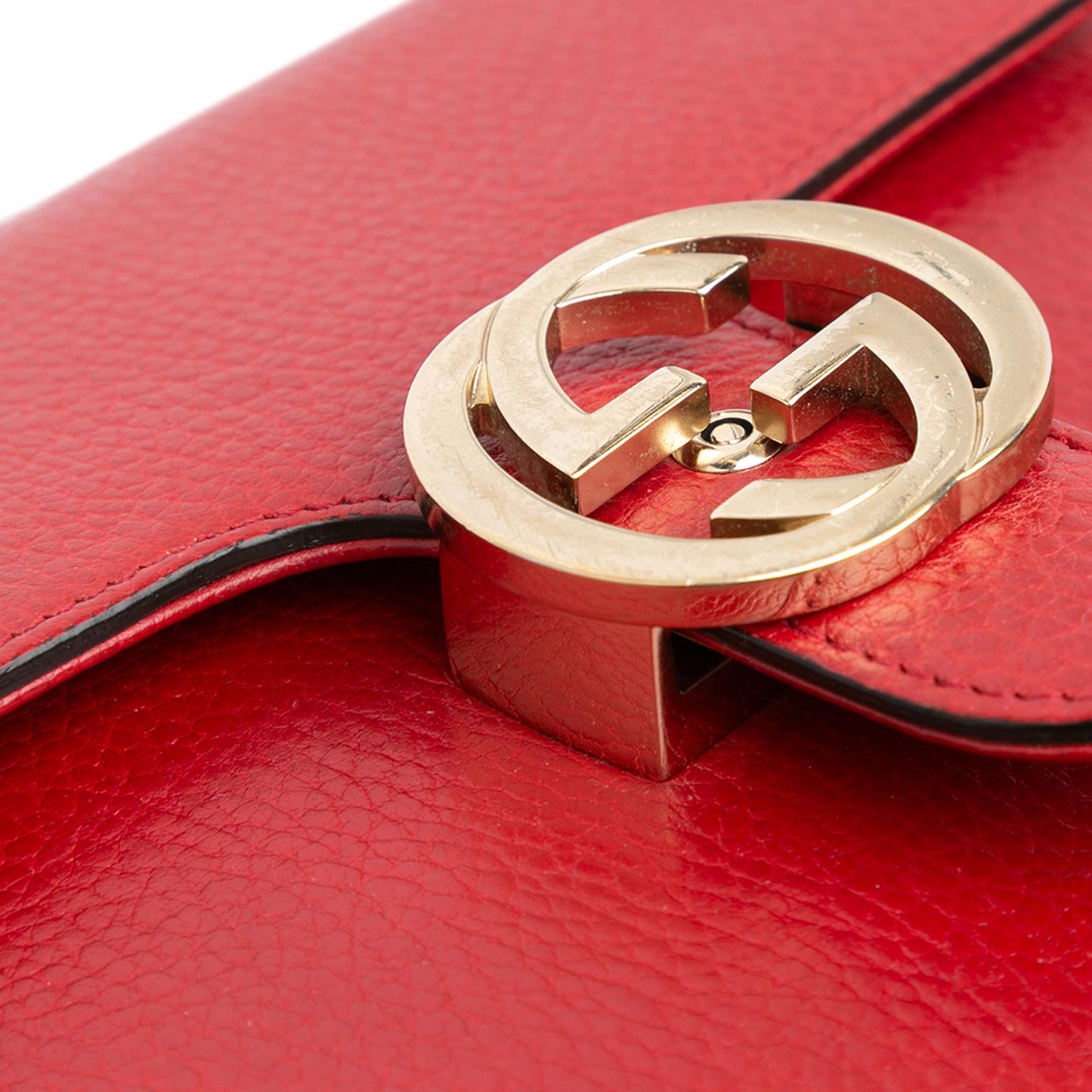 Gucci Small Dollar Calfskin Interlocking G Crossbody