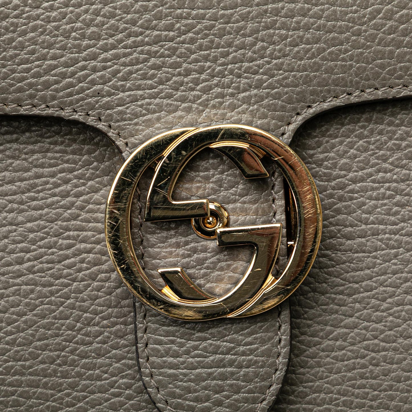 Gucci Small Dollar Calfskin Interlocking G Crossbody