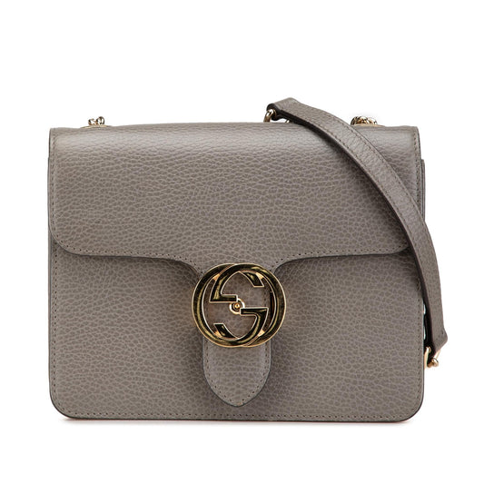 Gucci Small Dollar Calfskin Interlocking G Crossbody