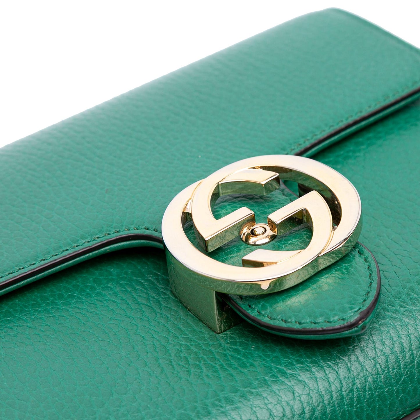 Gucci Small Dollar Calfskin Interlocking G Crossbody