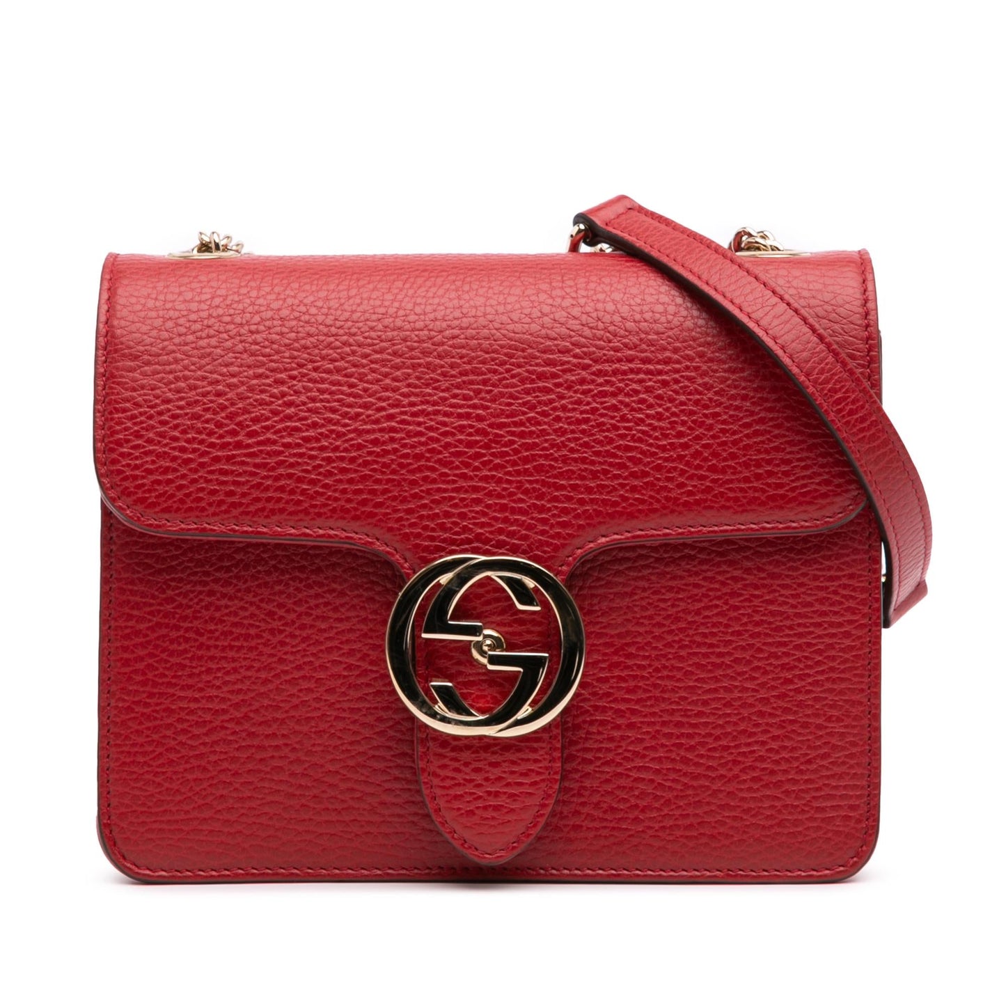 Gucci Small Dollar Calfskin Interlocking G Crossbody