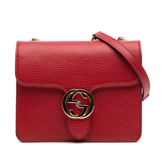 Gucci Small Dollar Calfskin Interlocking G Crossbody