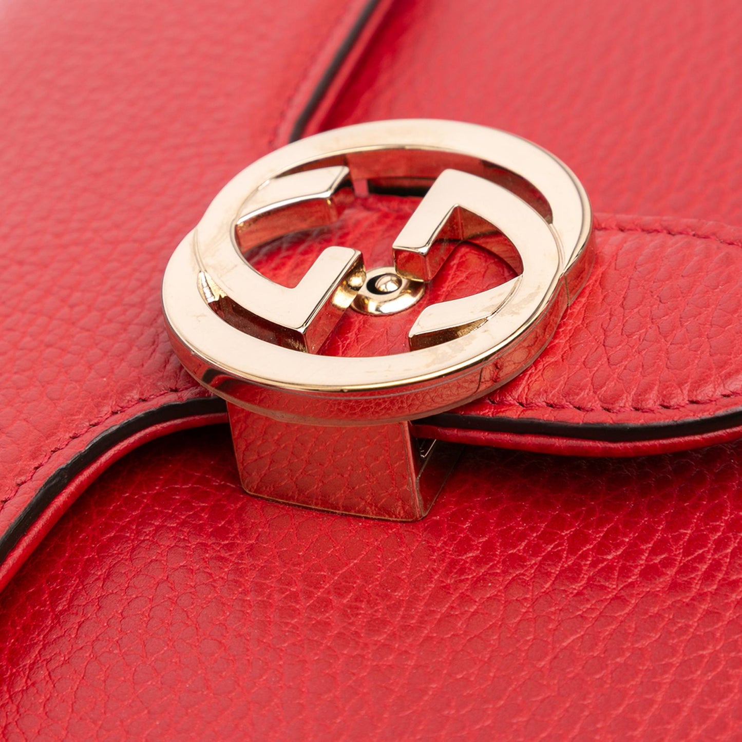 Gucci Small Dollar Calfskin Interlocking G Crossbody