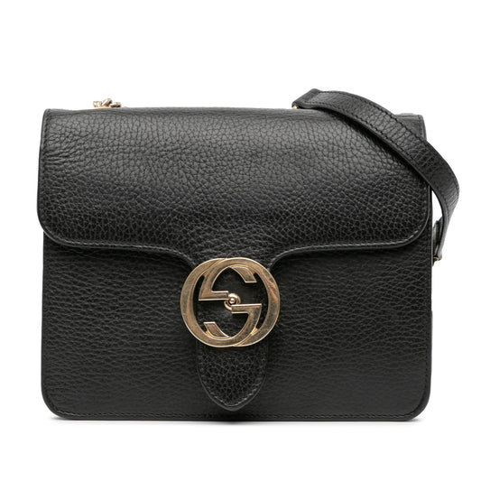 Gucci Small Dollar Calfskin Interlocking G Crossbody