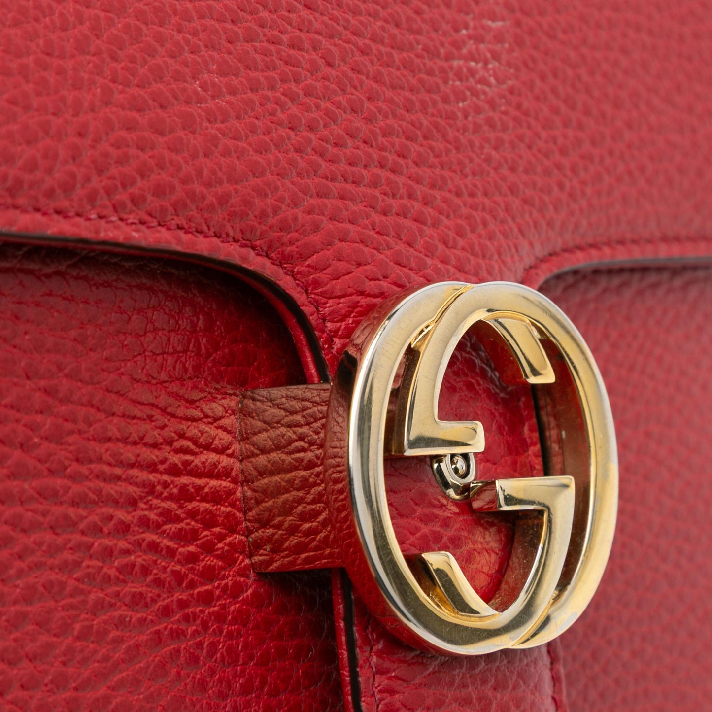 Gucci Small Dollar Calfskin Interlocking G Crossbody