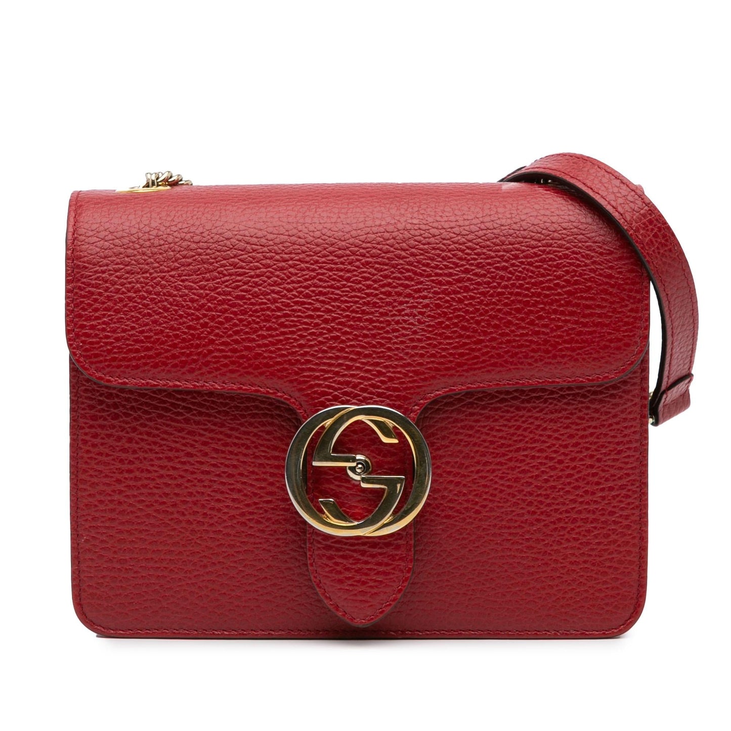 Gucci Small Dollar Calfskin Interlocking G Crossbody
