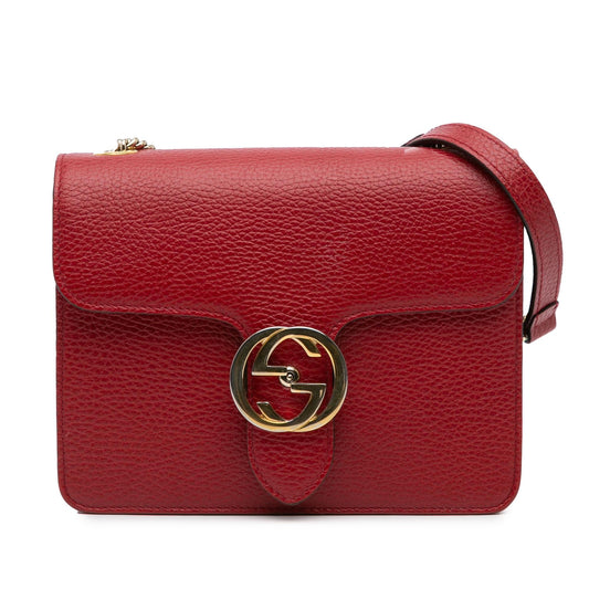 Gucci Small Dollar Calfskin Interlocking G Crossbody