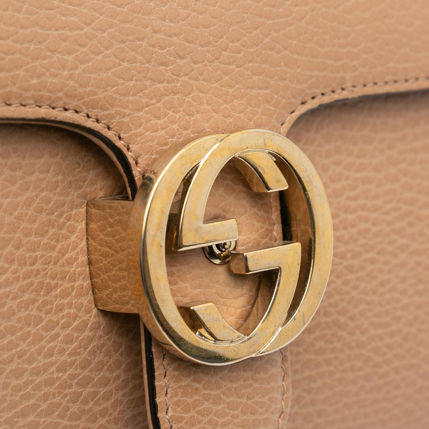Gucci Small Dollar Calfskin Interlocking G Crossbody