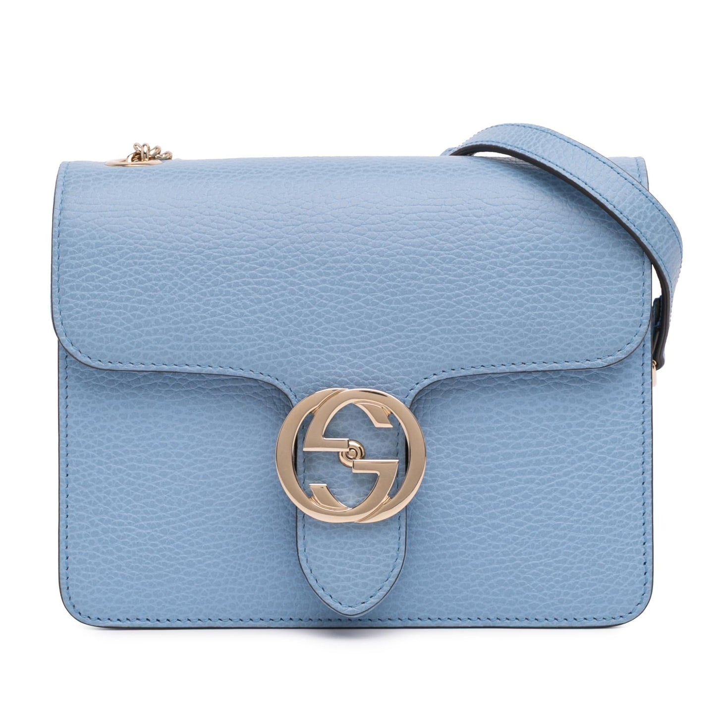 Gucci Small Dollar Calfskin Interlocking G Crossbody