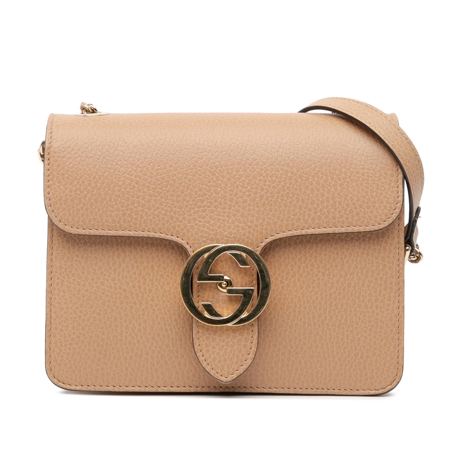 Gucci Small Dollar Calfskin Interlocking G Crossbody