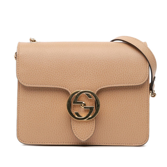 Gucci Small Dollar Calfskin Interlocking G Crossbody