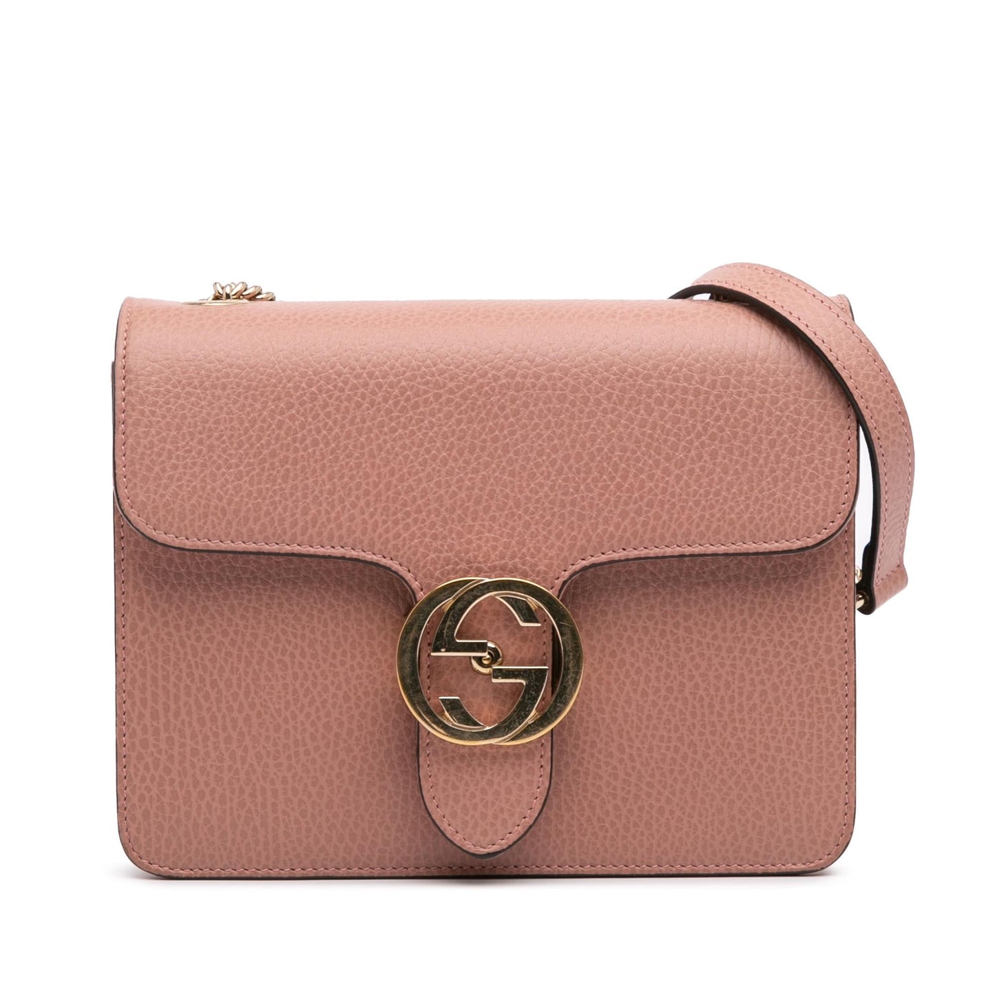Gucci Small Dollar Calfskin Interlocking G Crossbody