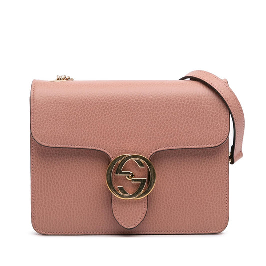 Gucci Small Dollar Calfskin Interlocking G Crossbody