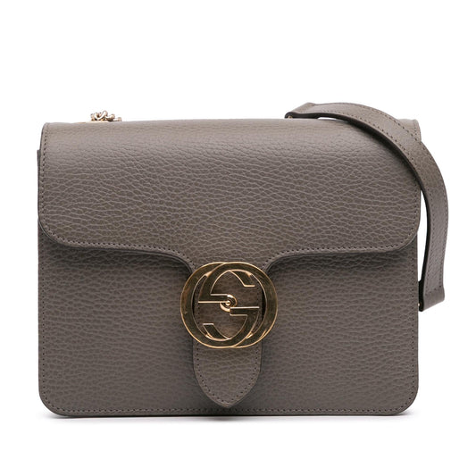 Gucci Small Dollar Calfskin Interlocking G Crossbody