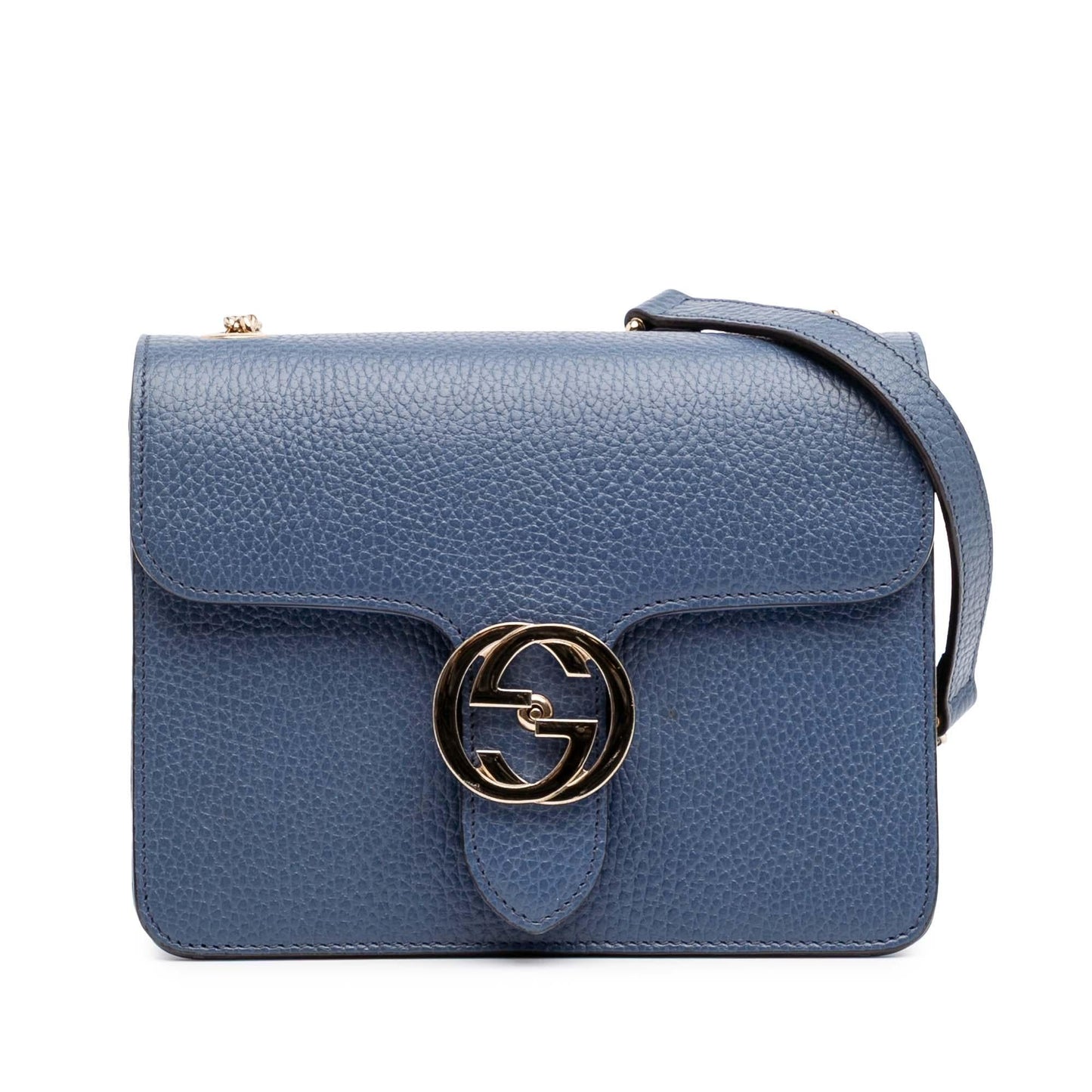 Gucci Small Dollar Calfskin Interlocking G Crossbody