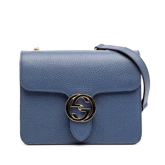 Gucci Small Dollar Calfskin Interlocking G Crossbody