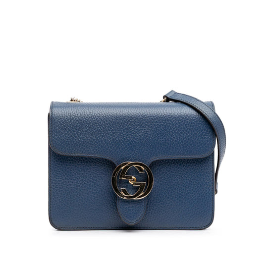 Gucci Small Dollar Calfskin Interlocking G Crossbody