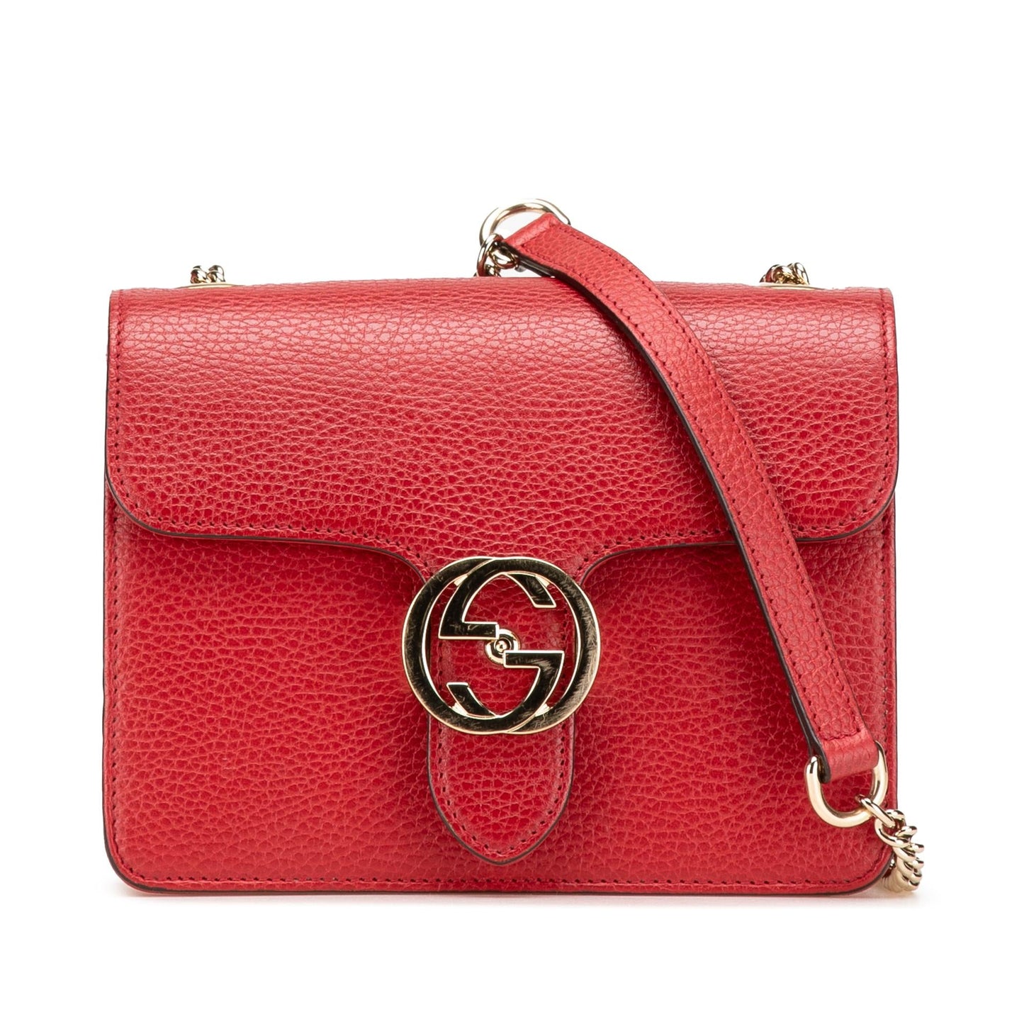 Gucci Small Dollar Calfskin Interlocking G Crossbody
