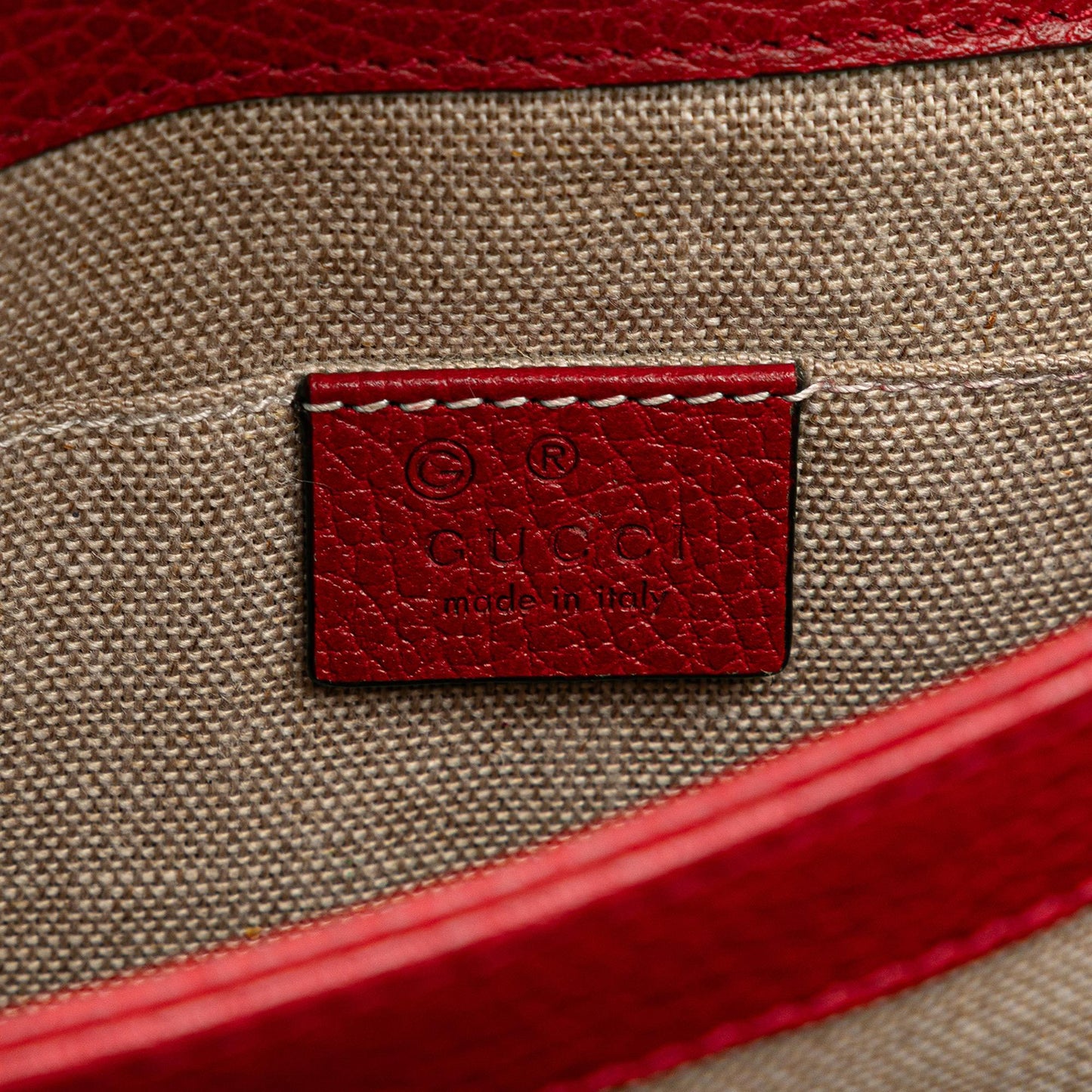 Gucci Small Dollar Calfskin Interlocking G Crossbody