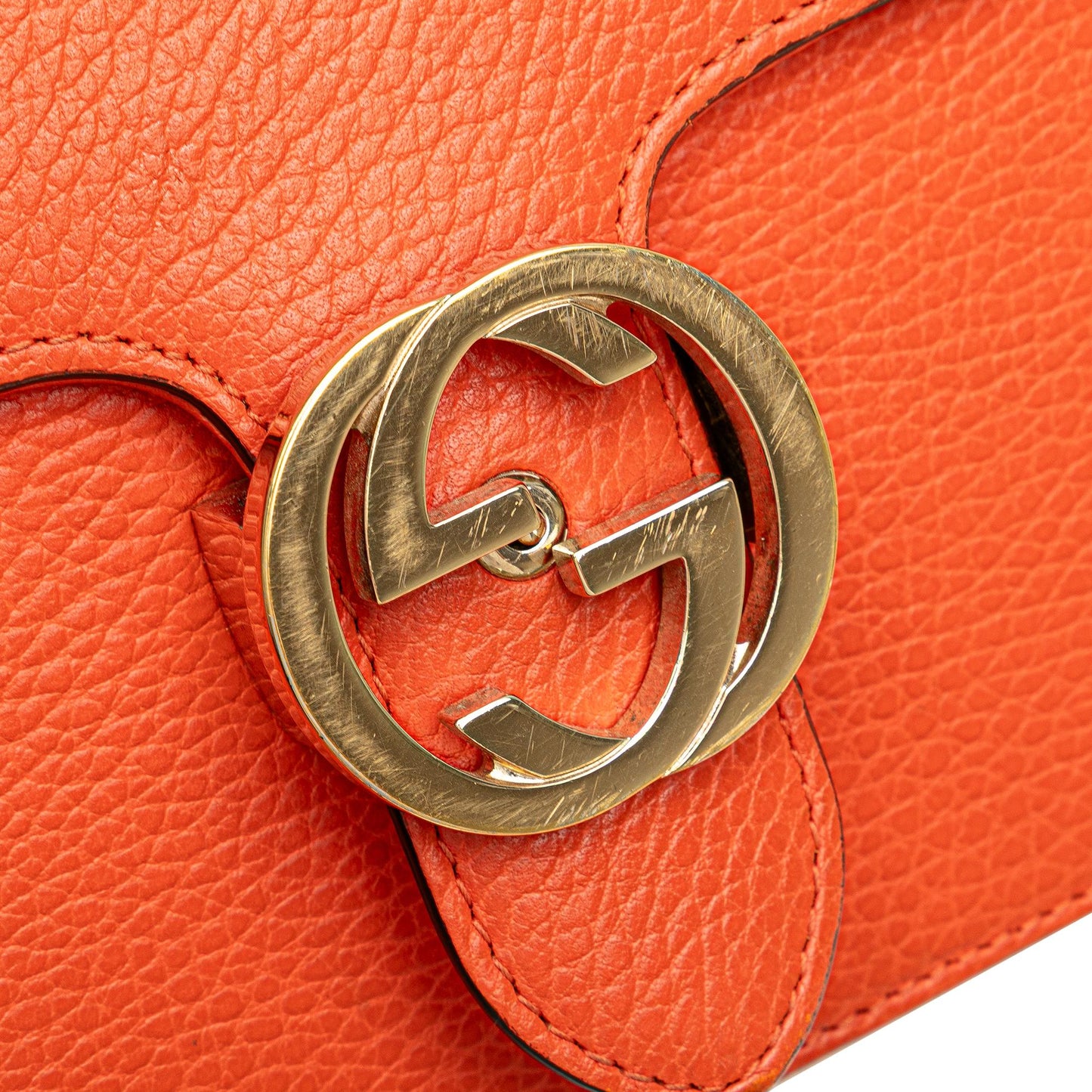 Gucci Small Dollar Calfskin Interlocking G Crossbody