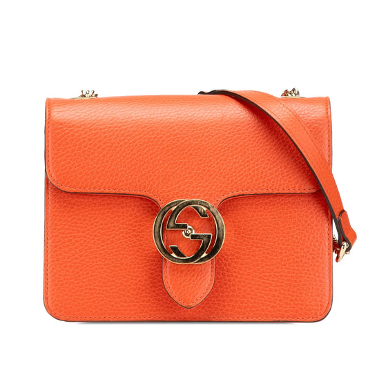 Gucci Small Dollar Calfskin Interlocking G Crossbody