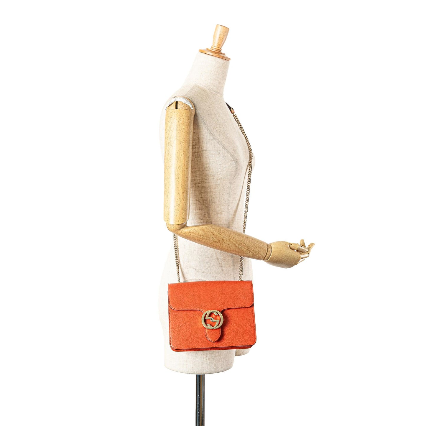Gucci Small Dollar Calfskin Interlocking G Crossbody