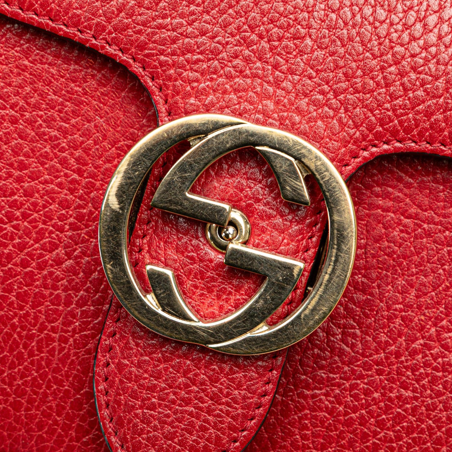 Gucci Small Dollar Calfskin Interlocking G Crossbody