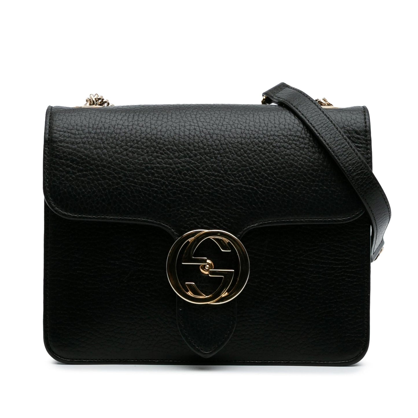 Gucci Small Dollar Calfskin Interlocking G Crossbody