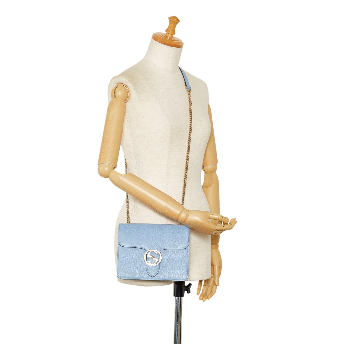 Gucci Small Dollar Interlocking G Crossbody (SHG-WJN8jf)