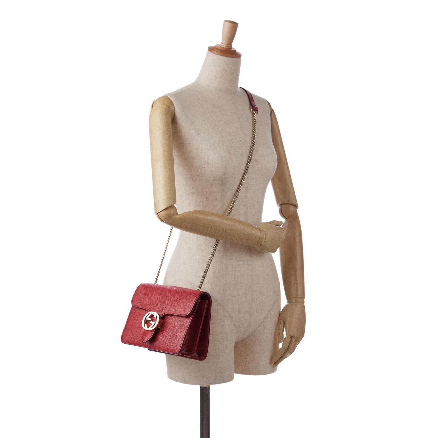 Gucci Small Dollar Interlocking G Crossbody (SHG-xGlgNT)