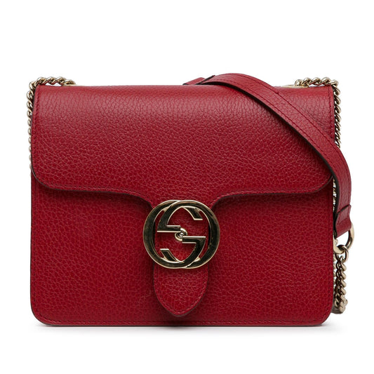 Gucci Small Dollar Interlocking G Crossbody (SHG-rNVwnt)