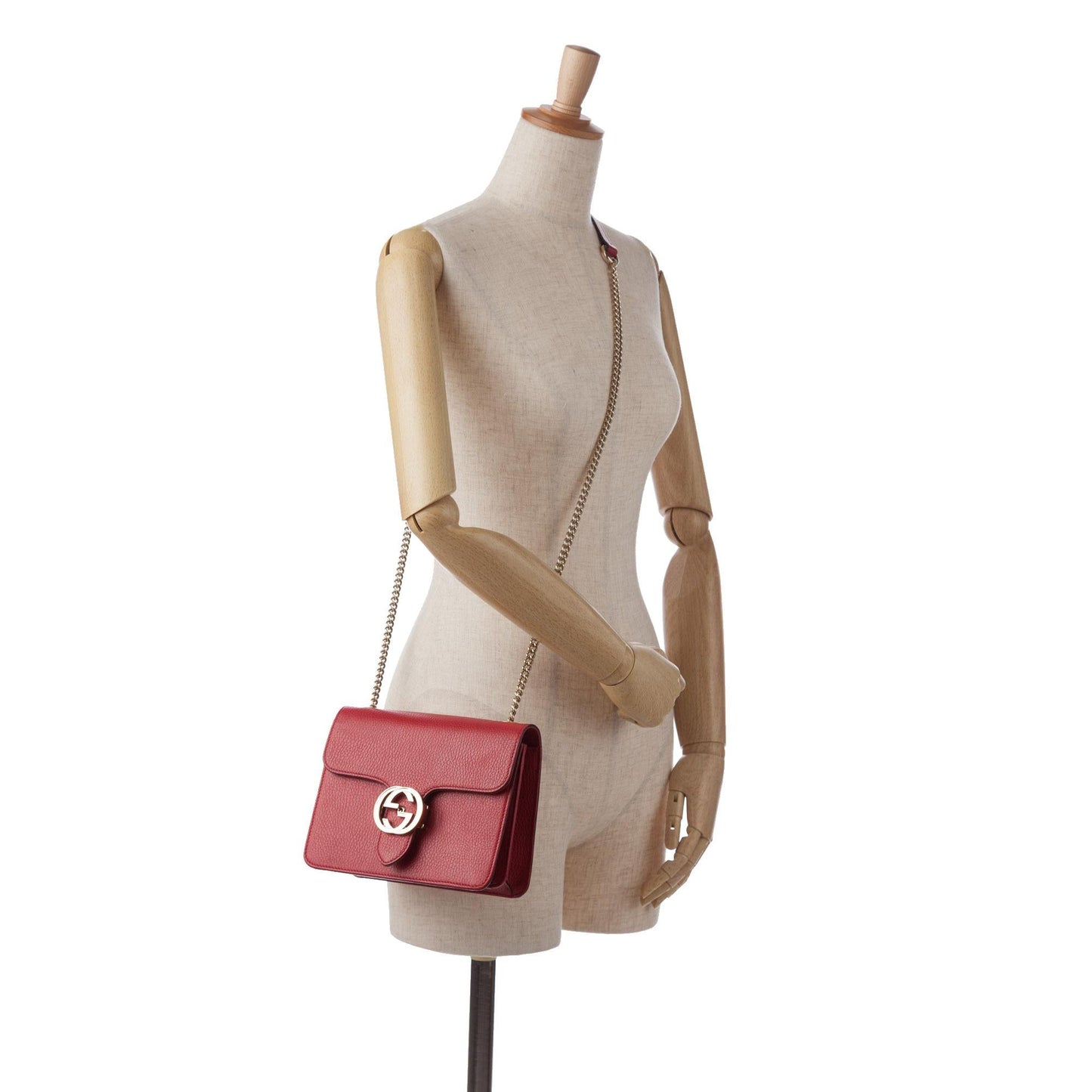 Gucci Small Dollar Interlocking G Crossbody (SHG-rNVwnt)