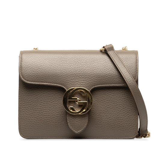 Gucci Small Dollar Interlocking G Crossbody (SHG-AxPlpZ)