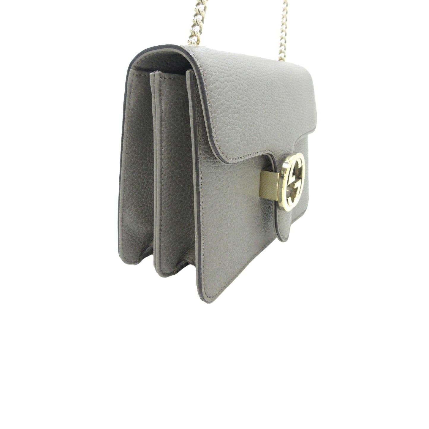 Gucci Small Dollar Interlocking G Crossbody (SHG-1w1aMC)