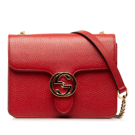 Gucci Small Dollar Interlocking G Crossbody (SHG-yGw40P)