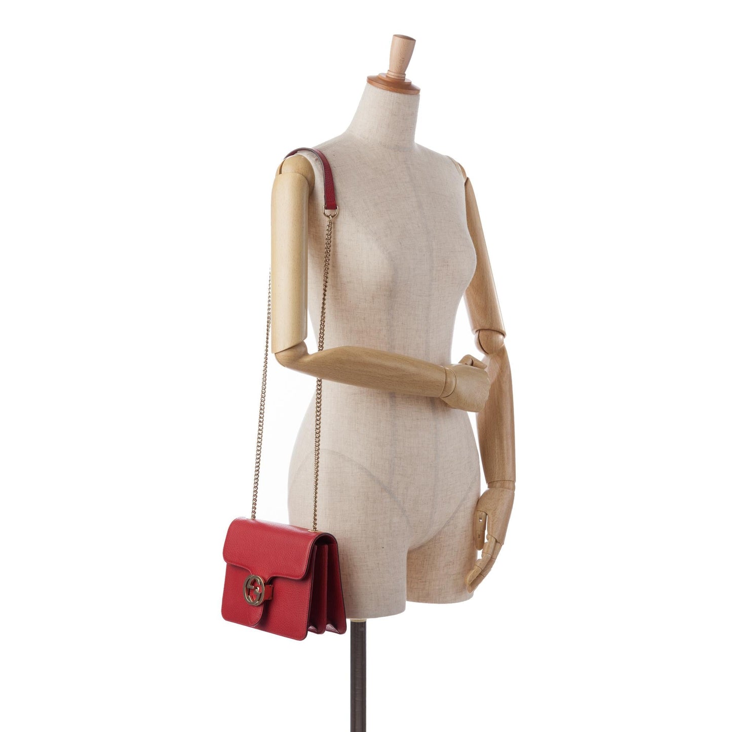 Gucci Small Dollar Interlocking G Crossbody (SHG-XJs25i)