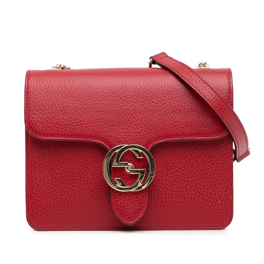 Gucci Small Dollar Interlocking G Crossbody (SHG-XJs25i)