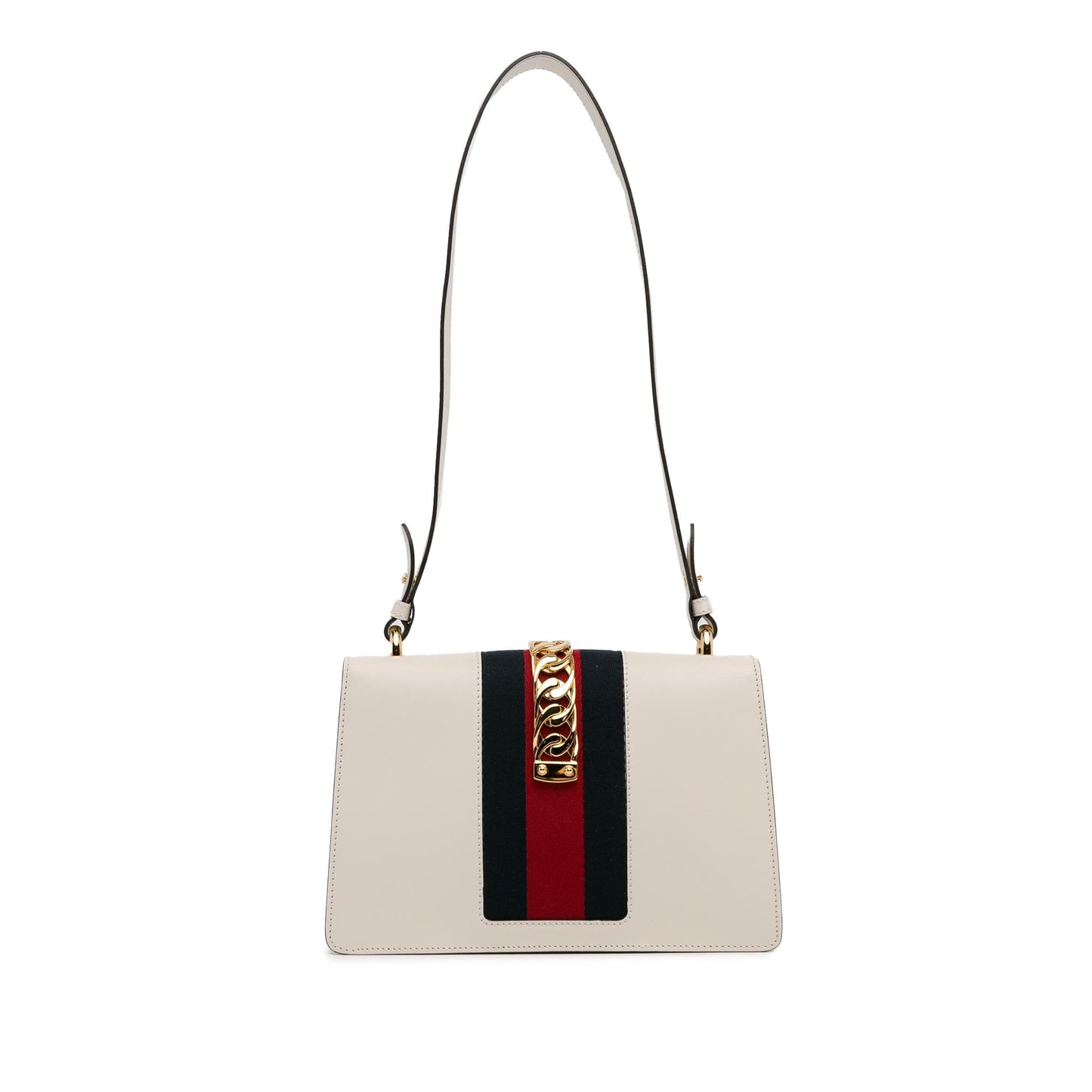 Gucci Small Floral Embroidered Sylvie Crossbody Bag (SHG-f7H54f)