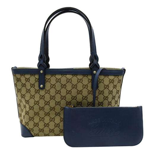 Gucci Small GG Canvas Craft Tote (SHG-SeZdyJ)