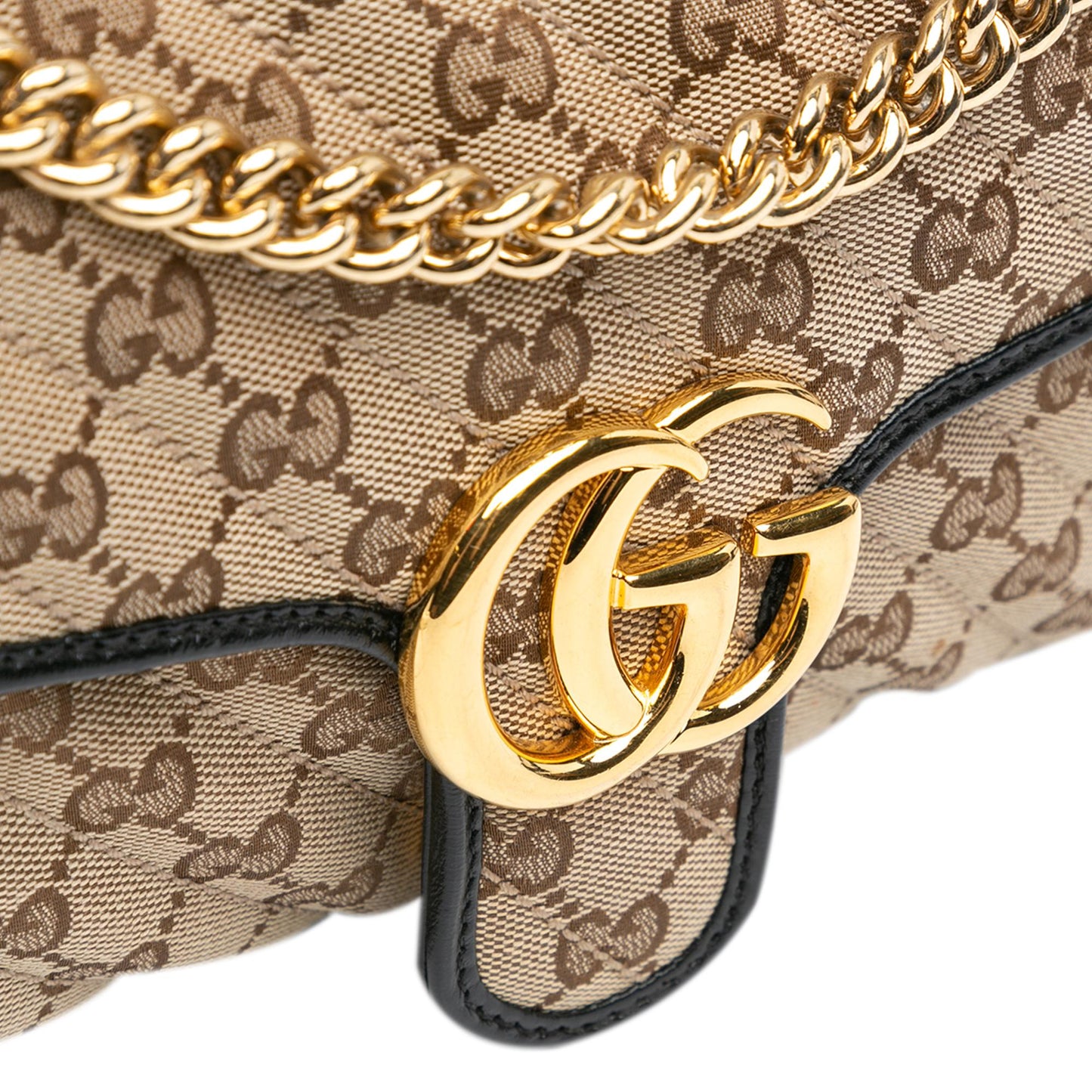 Gucci Small GG Canvas GG Marmont Crossbody