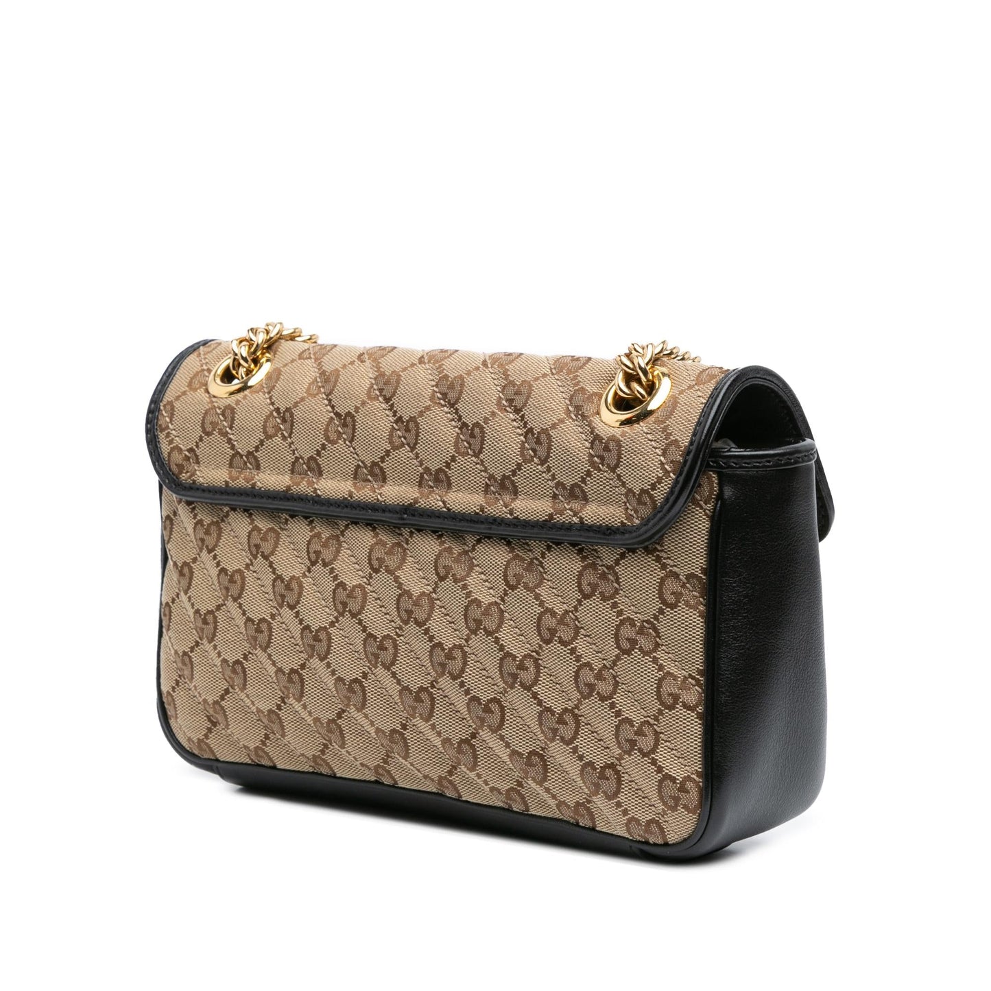 Gucci Small GG Canvas GG Marmont Crossbody