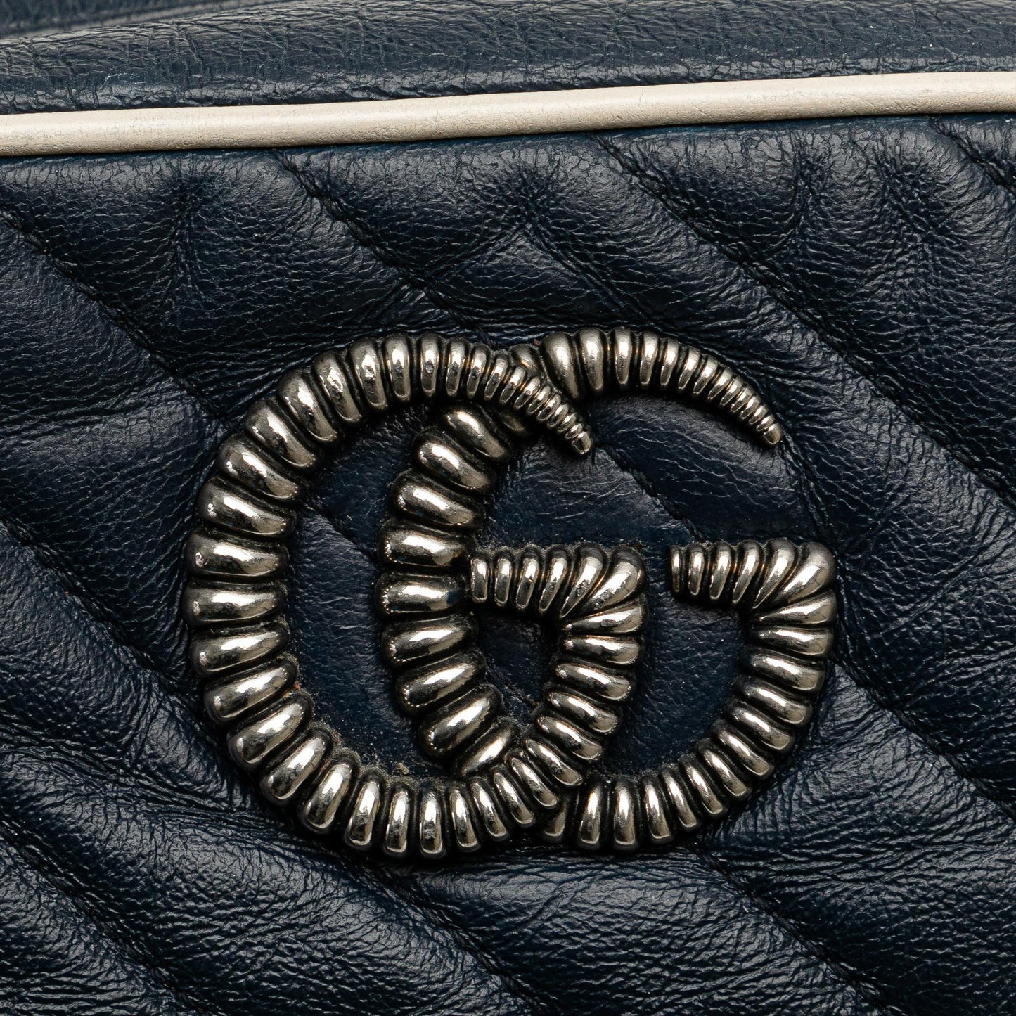 Gucci Small GG Marmont Leather Torchon Crossbody