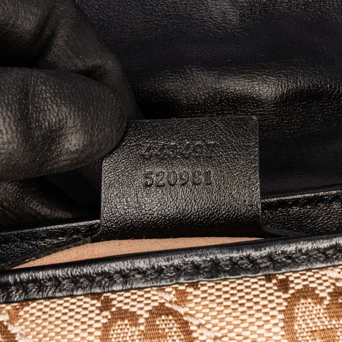 Gucci Small GG Marmont Matelasse Canvas Flap Crossbody