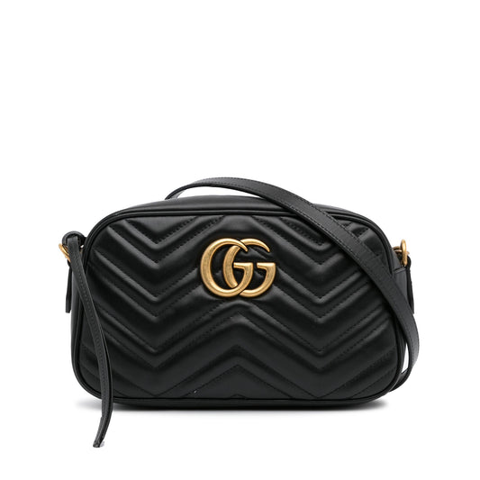 Gucci Small GG Marmont Matelasse Crossbody (SHG-B4BA9w)