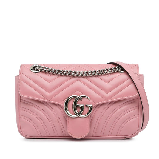 Gucci Small GG Marmont Matelasse Crossbody (SHG-3Rc6Ns)