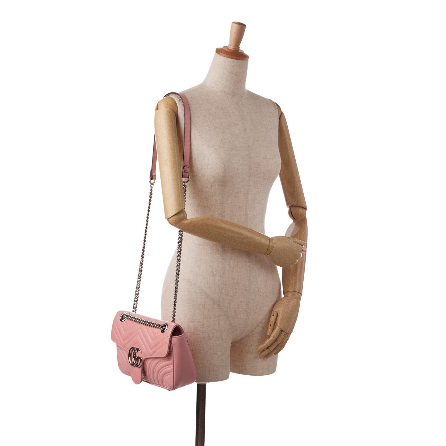 Gucci Small GG Marmont Matelasse Crossbody (SHG-3Rc6Ns)